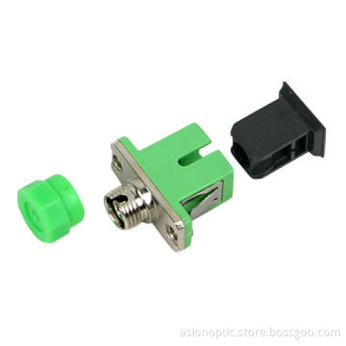 LC Fiber-optic Adapter, Multimode, Duplex and MTRJ/ST/FC/SC Available